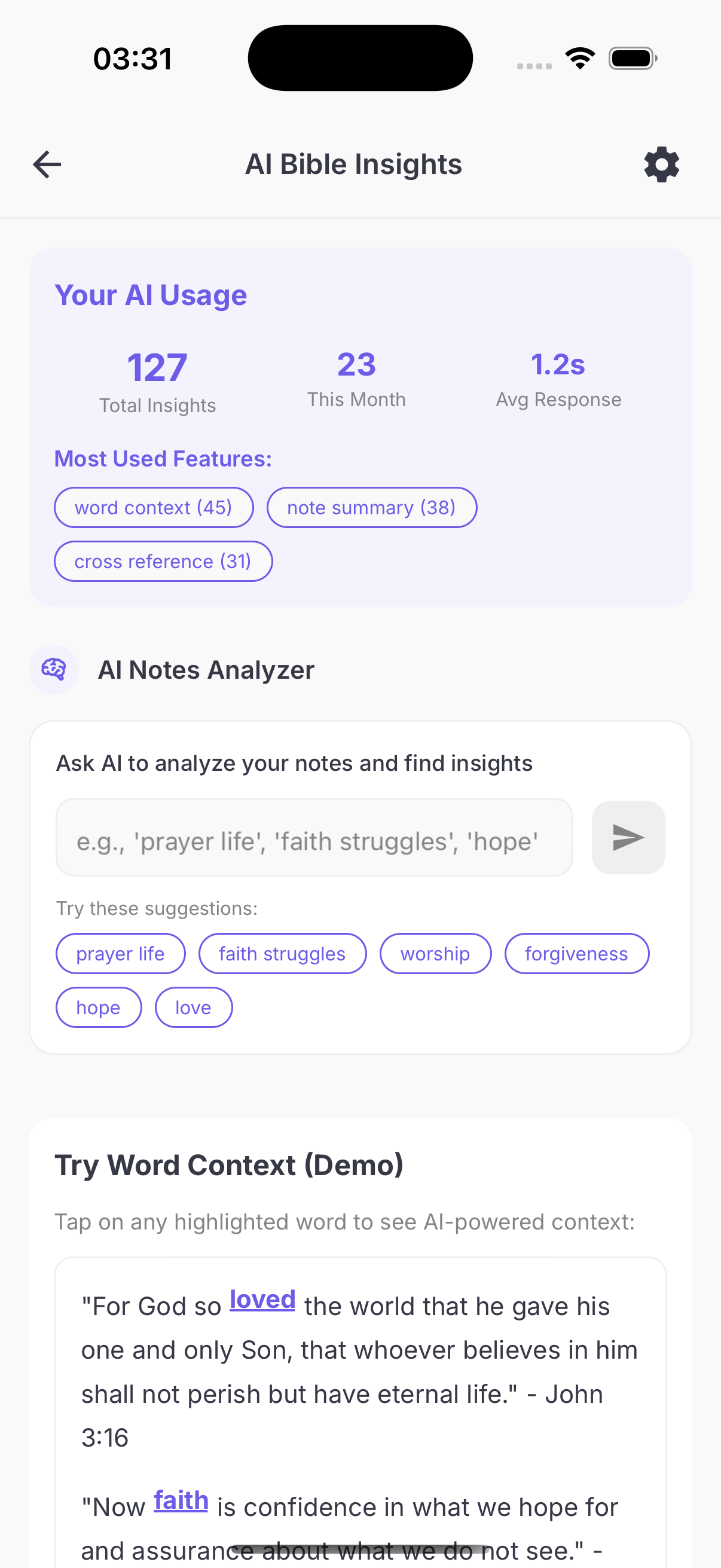 AI-Powered Insights